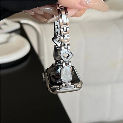 For Apple Watch 10 46mm / Ultra 2 / Ultra 49mm / 9 8 7 45mm / SE (2023) SE (2022) SE 6 5 4 44mm / 3 2 1 42mm Zinc Alloy Watch Band