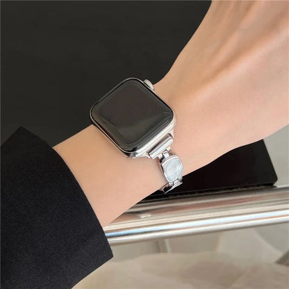 For Apple Watch 10 46mm / Ultra 2 / Ultra 49mm / 9 8 7 45mm / SE (2023) SE (2022) SE 6 5 4 44mm / 3 2 1 42mm Zinc Alloy Watch Band