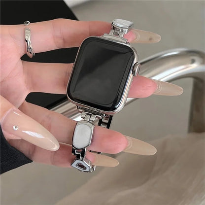 For Apple Watch 10 46mm / Ultra 2 / Ultra 49mm / 9 8 7 45mm / SE (2023) SE (2022) SE 6 5 4 44mm / 3 2 1 42mm Zinc Alloy Watch Band