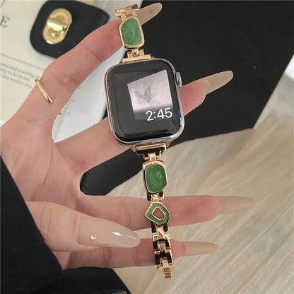 For Apple Watch 10 46mm / Ultra 2 / Ultra 49mm / 9 8 7 45mm / SE (2023) SE (2022) SE 6 5 4 44mm / 3 2 1 42mm Zinc Alloy Watch Band