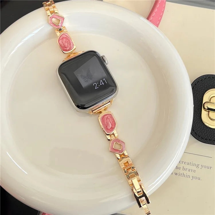 For Apple Watch 10 46mm / Ultra 2 / Ultra 49mm / 9 8 7 45mm / SE (2023) SE (2022) SE 6 5 4 44mm / 3 2 1 42mm Zinc Alloy Watch Band