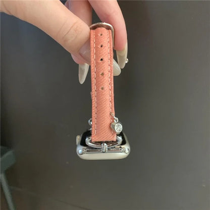 For Apple Watch 10 46mm / Ultra 2 / Ultra 49mm / 9 8 7 45mm / SE (2023) SE (2022) SE 6 5 4 44mm / 3 2 1 42mm Denim Watch Strap