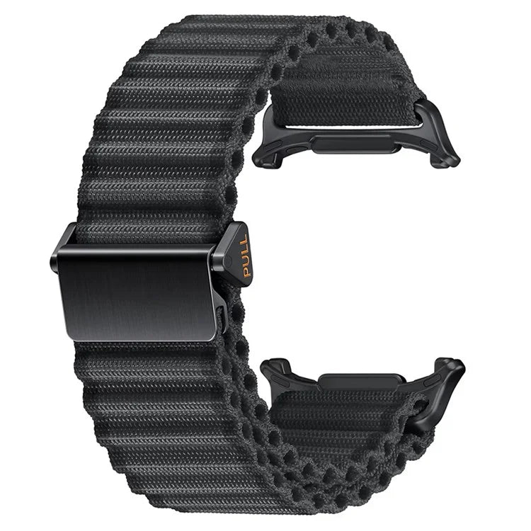 For Samsung Galaxy Watch Ultra 47mm Nylon Watch Band Replacement Wrist Strap