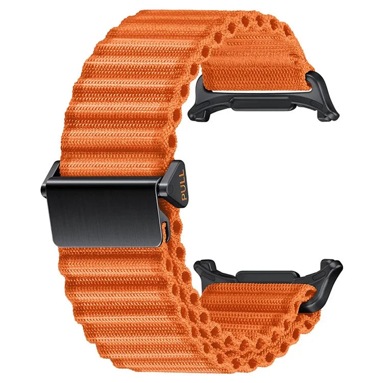 For Samsung Galaxy Watch Ultra 47mm Nylon Watch Band Replacement Wrist Strap