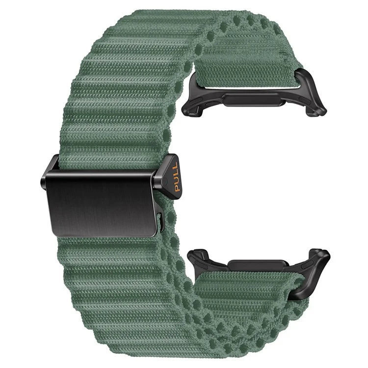 For Samsung Galaxy Watch Ultra 47mm Nylon Watch Band Replacement Wrist Strap
