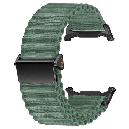 For Samsung Galaxy Watch Ultra 47mm Nylon Watch Band Replacement Wrist Strap