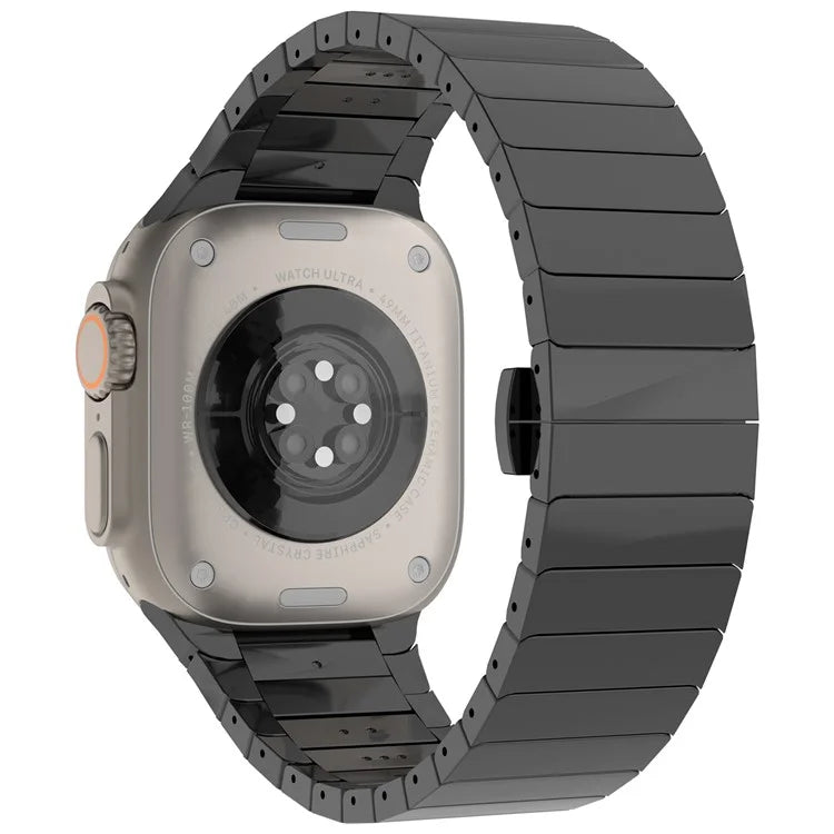 For Apple Watch Series 10 42mm / 9 8 7 41mm / SE (2023) SE (2022) SE 6 5 4 40mm / 3 2 1 38mm Zinc Alloy Band Replacement Men Watch Strap