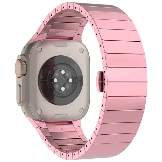 For Apple Watch 10 46mm / Ultra 2 / Ultra 49mm / 9 8 7 45mm / SE (2023) SE (2022) SE 6 5 4 44mm / 3 2 1 42mm Zinc Alloy Men Watch Strap