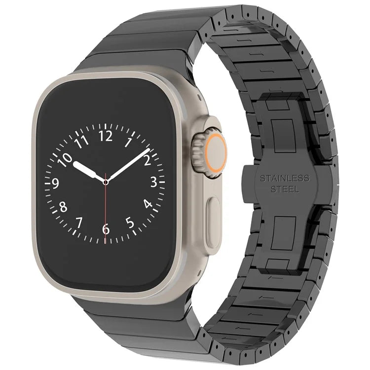 For Apple Watch 10 46mm / Ultra 2 / Ultra 49mm / 9 8 7 45mm / SE (2023) SE (2022) SE 6 5 4 44mm / 3 2 1 42mm Zinc Alloy Men Watch Strap