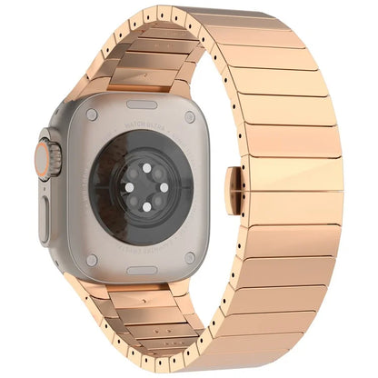 For Apple Watch 10 46mm / Ultra 2 / Ultra 49mm / 9 8 7 45mm / SE (2023) SE (2022) SE 6 5 4 44mm / 3 2 1 42mm Zinc Alloy Men Watch Strap