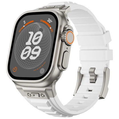 For Apple Watch 10 46mm / Ultra 2 / Ultra 49mm / 9 8 7 45mm / SE (2023) SE (2022) SE 6 5 4 44mm / 3 2 1 42mm Adjustable Strap Silicone Band