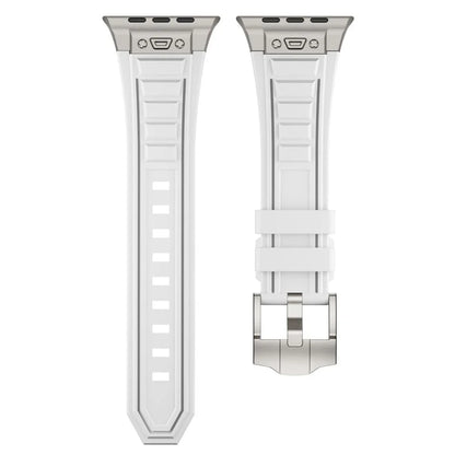 For Apple Watch 10 46mm / Ultra 2 / Ultra 49mm / 9 8 7 45mm / SE (2023) SE (2022) SE 6 5 4 44mm / 3 2 1 42mm Adjustable Strap Silicone Band