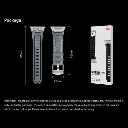 For Apple Watch 10 46mm / Ultra 2 / Ultra 49mm / 9 8 7 45mm / SE (2023) SE (2022) SE 6 5 4 44mm / 3 2 1 42mm Adjustable Strap Silicone Band