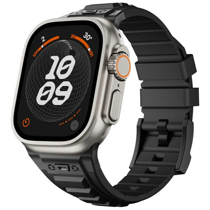 For Apple Watch 10 46mm / Ultra 2 / Ultra 49mm / 9 8 7 45mm / SE (2023) SE (2022) SE 6 5 4 44mm / 3 2 1 42mm Adjustable Strap Silicone Band