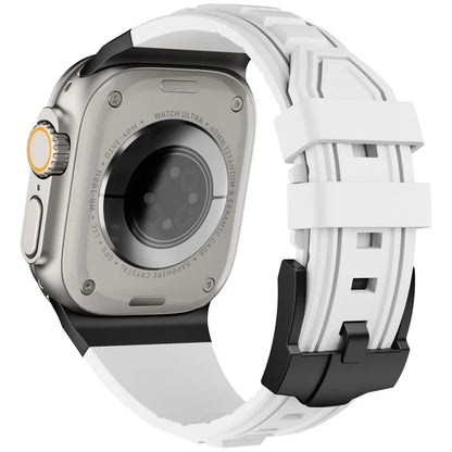 For Apple Watch 10 46mm / Ultra 2 / Ultra 49mm / 9 8 7 45mm / SE (2023) SE (2022) SE 6 5 4 44mm / 3 2 1 42mm Adjustable Strap Silicone Band