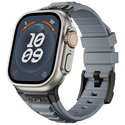 For Apple Watch 10 46mm / Ultra 2 / Ultra 49mm / 9 8 7 45mm / SE (2023) SE (2022) SE 6 5 4 44mm / 3 2 1 42mm Adjustable Strap Silicone Band