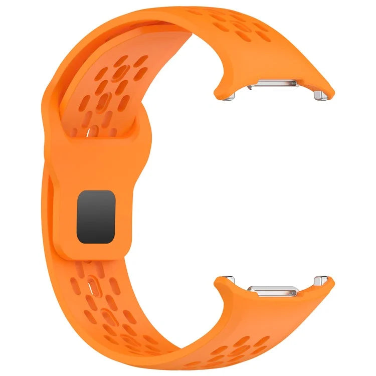 For Samsung Galaxy Watch Ultra 47mm Fluororubber Watch Band Multiple Holes Breathable Strap