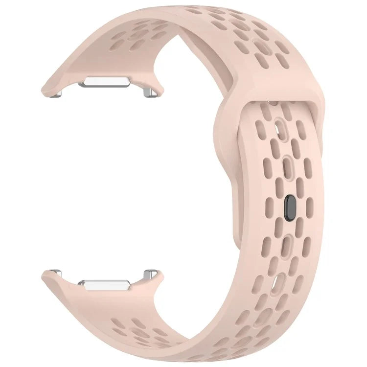 For Samsung Galaxy Watch Ultra 47mm Fluororubber Watch Band Multiple Holes Breathable Strap