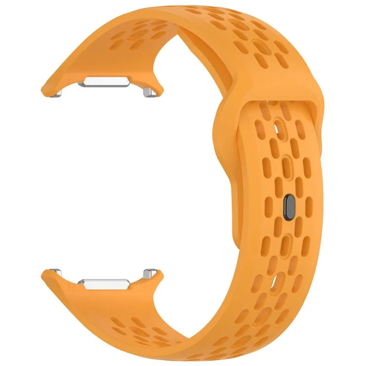 For Samsung Galaxy Watch Ultra 47mm Fluororubber Watch Band Multiple Holes Breathable Strap