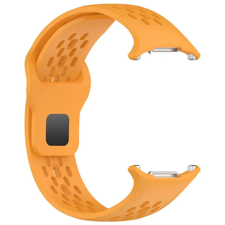 For Samsung Galaxy Watch Ultra 47mm Fluororubber Watch Band Multiple Holes Breathable Strap