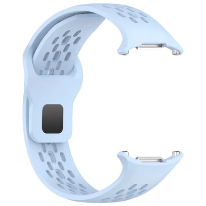 For Samsung Galaxy Watch Ultra 47mm Fluororubber Watch Band Multiple Holes Breathable Strap