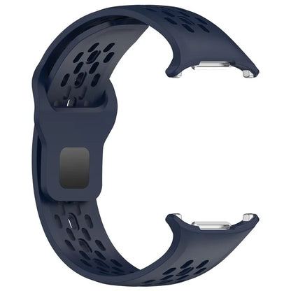 For Samsung Galaxy Watch Ultra 47mm Fluororubber Watch Band Multiple Holes Breathable Strap