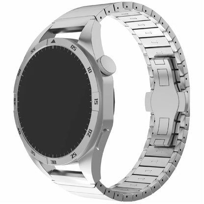 For Huawei Watch 4 / 4 Pro / GT 4 46mm Replacement Watch Strap 22mm Magnetic Buckle Zinc Alloy Band