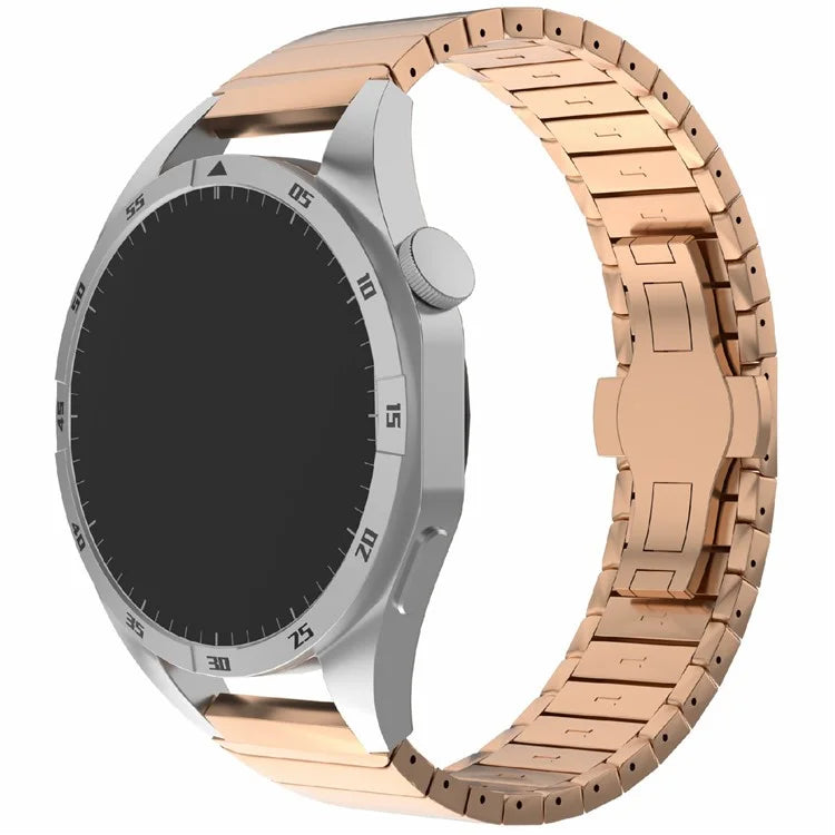 For Huawei Watch 4 / 4 Pro / GT 4 46mm Replacement Watch Strap 22mm Magnetic Buckle Zinc Alloy Band