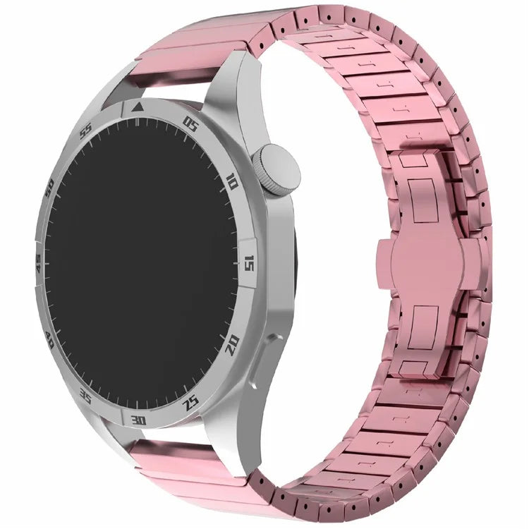 For Huawei Watch 4 / 4 Pro / GT 4 46mm Replacement Watch Strap 22mm Magnetic Buckle Zinc Alloy Band