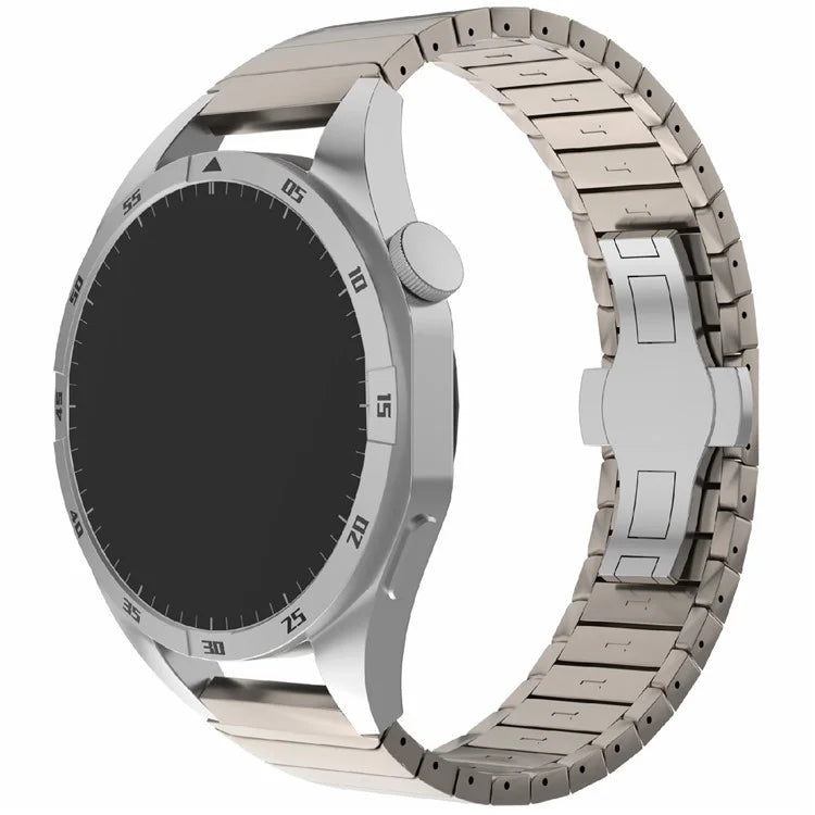 For Huawei Watch 4 / 4 Pro / GT 4 46mm Replacement Watch Strap 22mm Magnetic Buckle Zinc Alloy Band