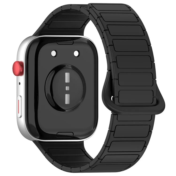 For Huawei Watch Fit 3 Dual Color Replacement Band Magnetic Silicone Watch Strap