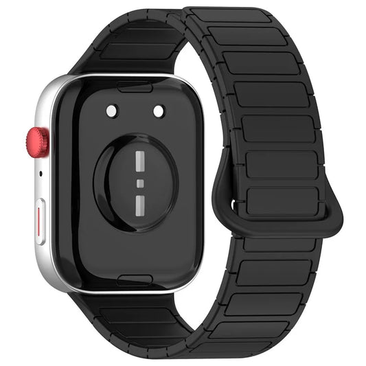 For Huawei Watch Fit 3 Dual Color Replacement Band Magnetic Silicone Watch Strap