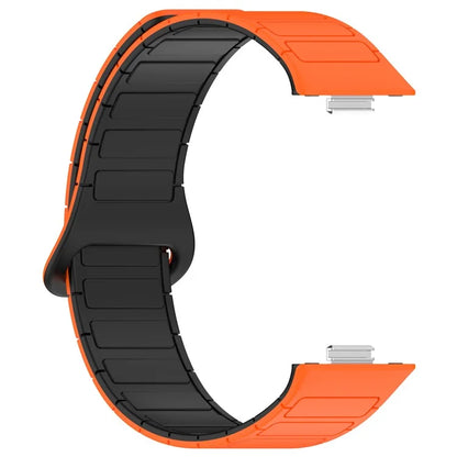 For Huawei Watch Fit 3 Dual Color Replacement Band Magnetic Silicone Watch Strap