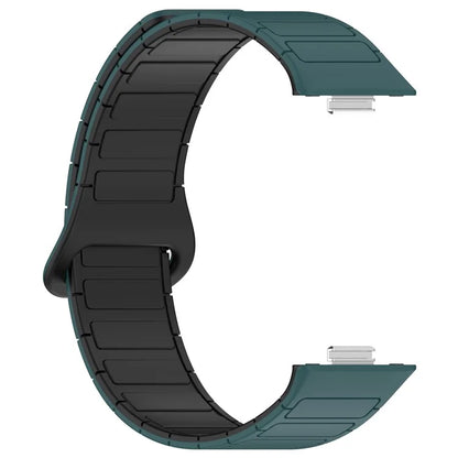 For Huawei Watch Fit 3 Dual Color Replacement Band Magnetic Silicone Watch Strap