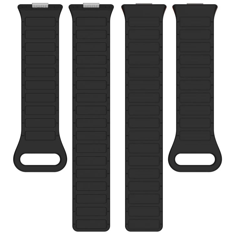 For Huawei Watch Fit 3 Dual Color Replacement Band Magnetic Silicone Watch Strap