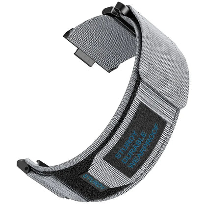 For Huawei Watch Fit 3 Sports Wrist Strap Magic Tape Nylon Watch Band