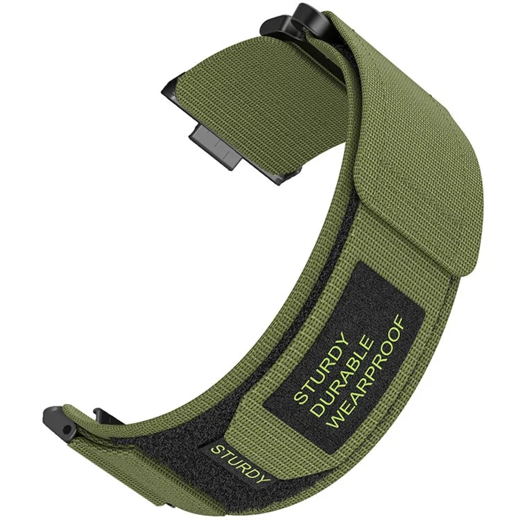 For Huawei Watch Fit 3 Sports Wrist Strap Magic Tape Nylon Watch Band