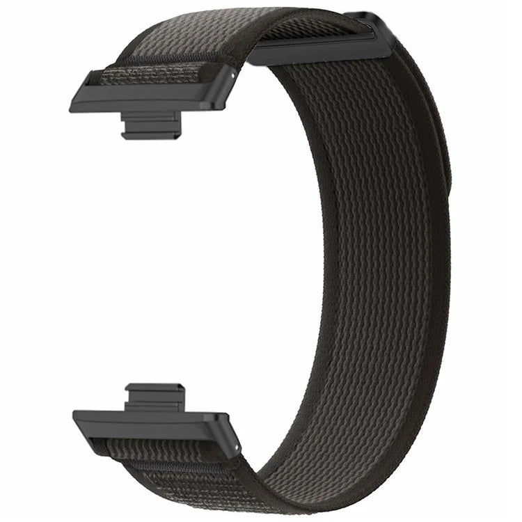 For Huawei Watch Fit 3 Nylon Watch Band Adjustable Loop Fastener Strap