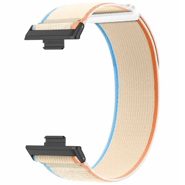For Huawei Watch Fit 3 Nylon Watch Band Adjustable Loop Fastener Strap
