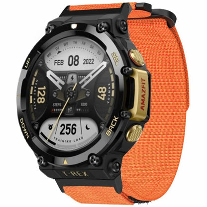 For Huami Amazfit T-Rex 2 Replacement Strap Outdoor Magic Tape Nylon Watch Band