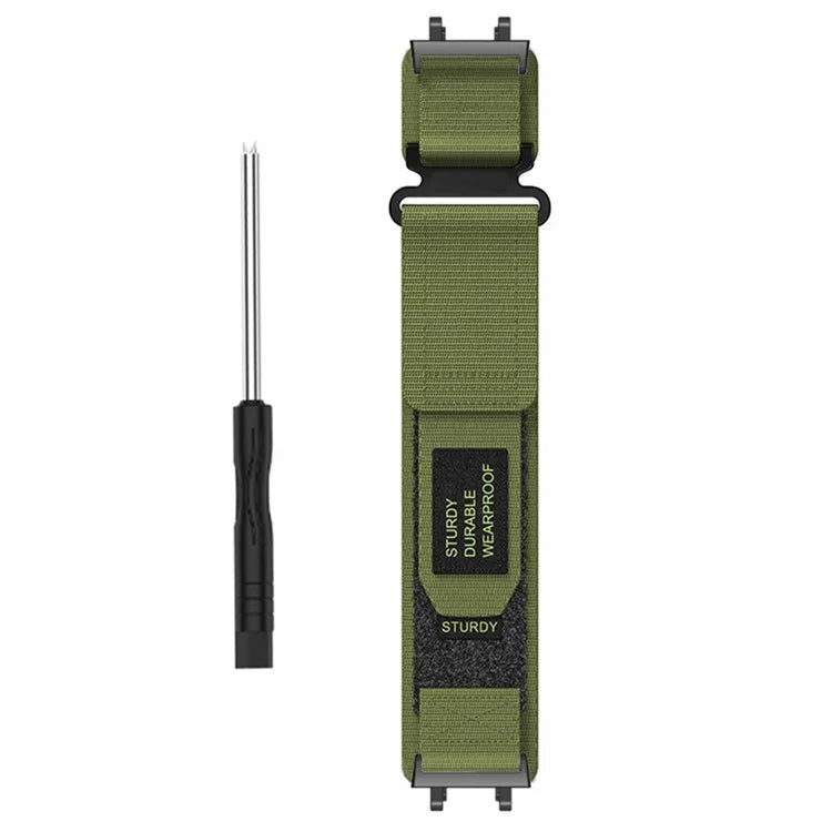 For Huami Amazfit T-Rex 2 Replacement Strap Outdoor Magic Tape Nylon Watch Band