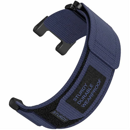 For Huami Amazfit T-Rex / T-Rex Pro Outdoor Sports Watch Strap Magic Tape Adjustable Nylon Band