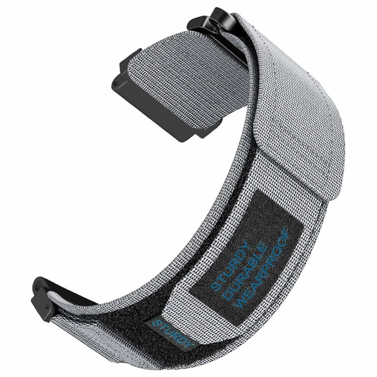For Huami Amazfit T-Rex Ultra Outdoor Sports Nylon Wrist Band Magic Tape Design Watch Strap