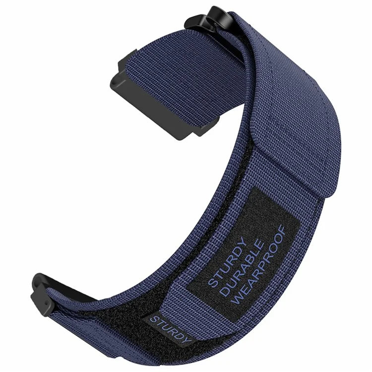 For Huami Amazfit T-Rex Ultra Outdoor Sports Nylon Wrist Band Magic Tape Design Watch Strap