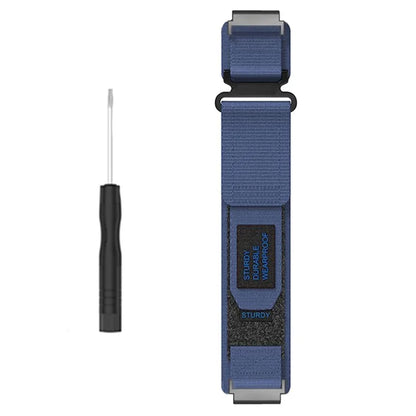 For Huami Amazfit T-Rex Ultra Outdoor Sports Nylon Wrist Band Magic Tape Design Watch Strap