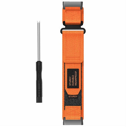 For Huawei Watch D Outdoor Climbing Watch Strap Magic Tape Breathable Nylon Band