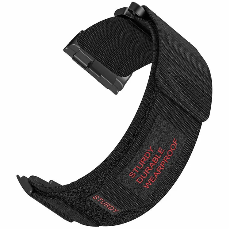 For Huawei Watch D Outdoor Climbing Watch Strap Magic Tape Breathable Nylon Band
