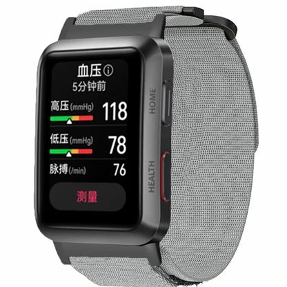 For Huawei Watch D Outdoor Climbing Watch Strap Magic Tape Breathable Nylon Band
