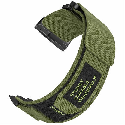 For Huawei Watch D Outdoor Climbing Watch Strap Magic Tape Breathable Nylon Band