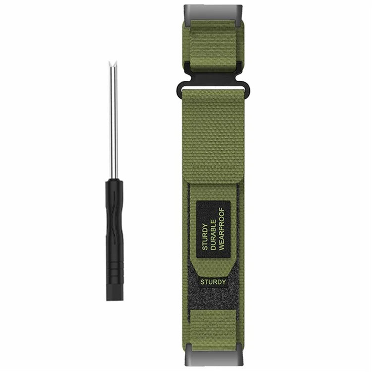 For Huawei Watch D Outdoor Climbing Watch Strap Magic Tape Breathable Nylon Band